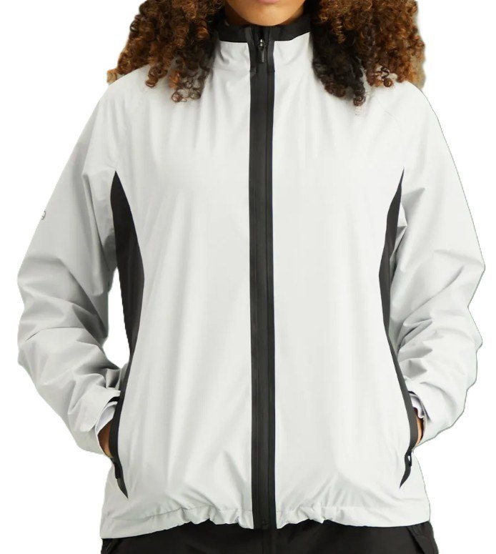 PING Stevie veste imperméable femme, gris/noir