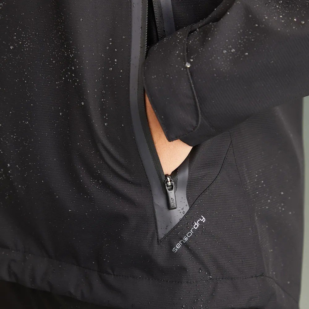 PING Stevie veste imperméable femme, noire