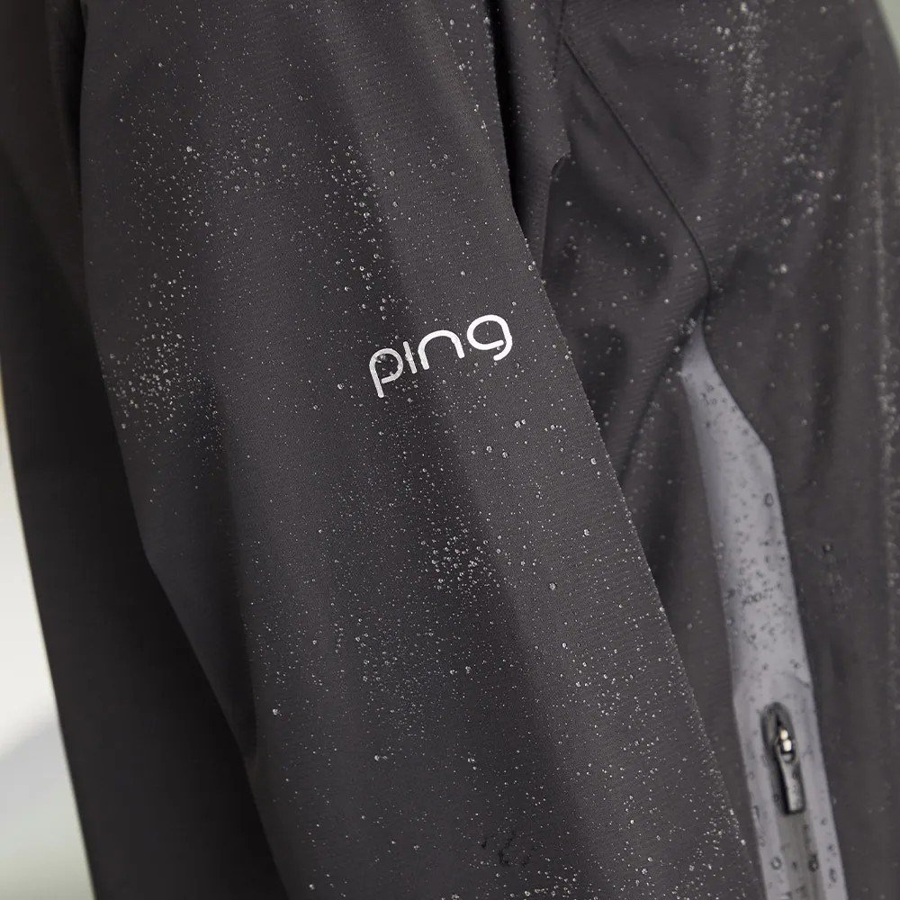 PING Stevie veste imperméable femme, noire