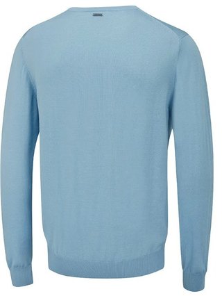 PING Sullivan V-Neck pull homme, bleu ciel