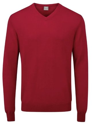 PING Sullivan pull col V homme, rich red