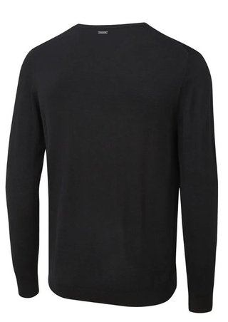 PING Sullivan pull col V homme, noir