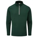 PING Ramsey half zip ribbed fleece pull homme, pine