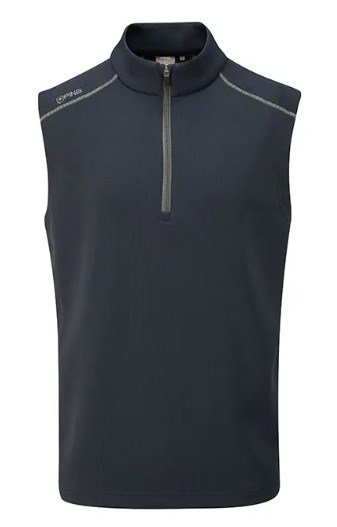 PING Ramsey gilet polaire côtelé homme, marine