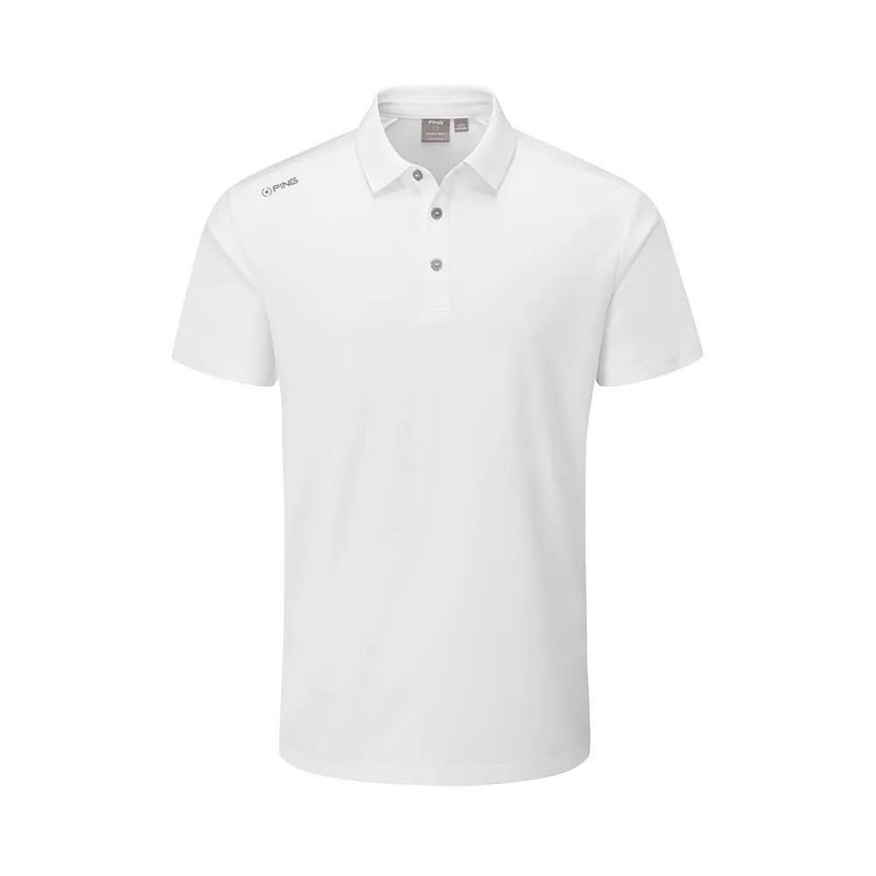 PING Lindum polo homme, blanc