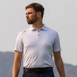 PING Lindum polo homme, blanc