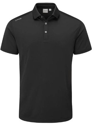 PING Lindum polo homme, noir
