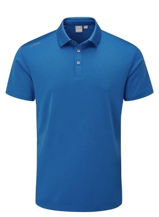 PING Lindum polo homme, bleu snorkel