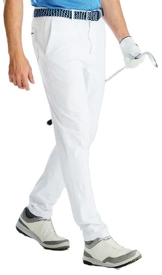 PING Tour Tapered Fit pantalon homme, blanc
