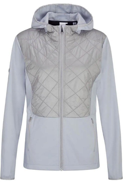 PING Gem Hybrid Hooded veste femme, gem quiet grey