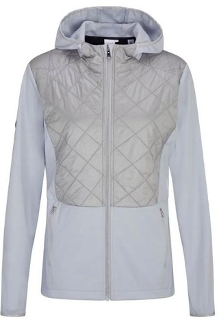 PING Gem Hybrid Hooded veste femme, gem quiet grey