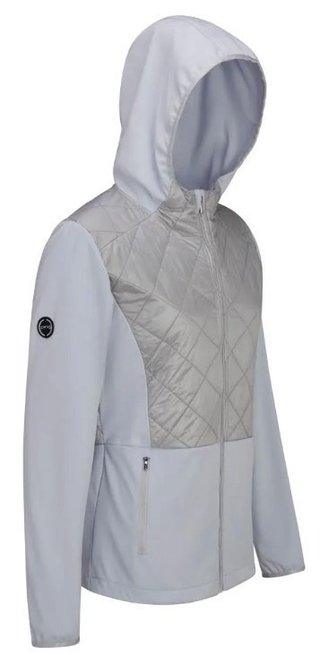 PING Gem Hybrid Hooded veste femme, gem quiet grey