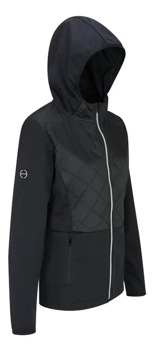 PING Gem Hybrid Hooded veste femme, noire