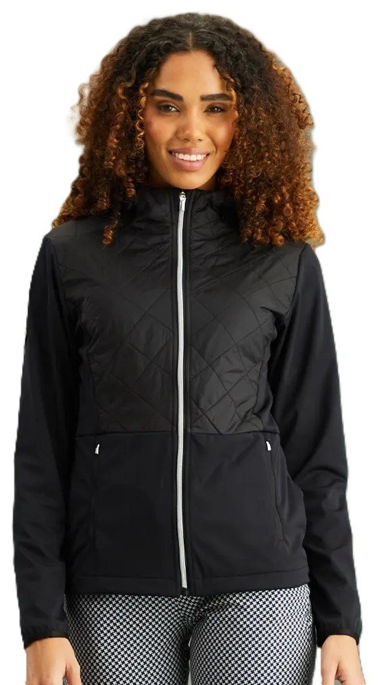 PING Gem Hybrid Hooded veste femme, noire
