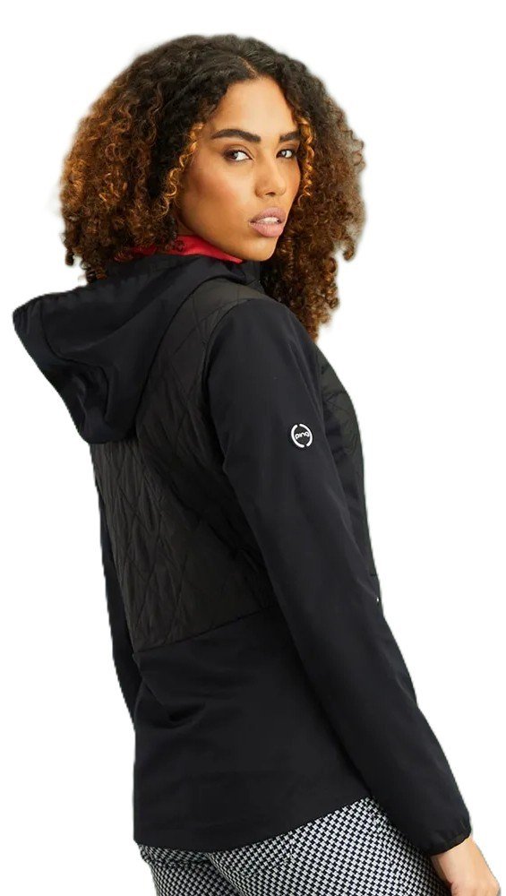 PING Gem Hybrid Hooded veste femme, noire