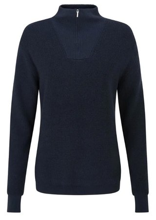 PING Kaylah Half Zip Lined pull femme, marine