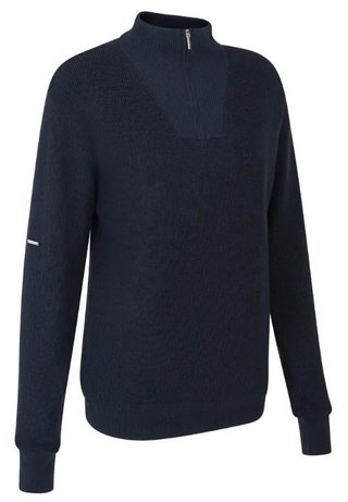 PING Kaylah Half Zip Lined pull femme, marine