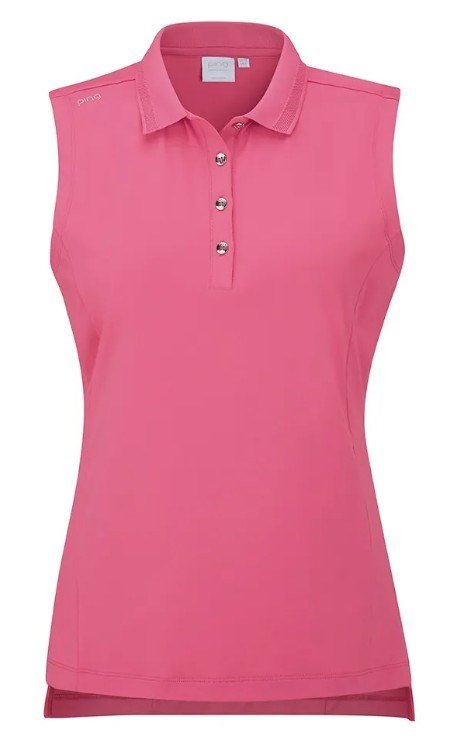 PING Solene Sleeveless polo femme, pink blossom