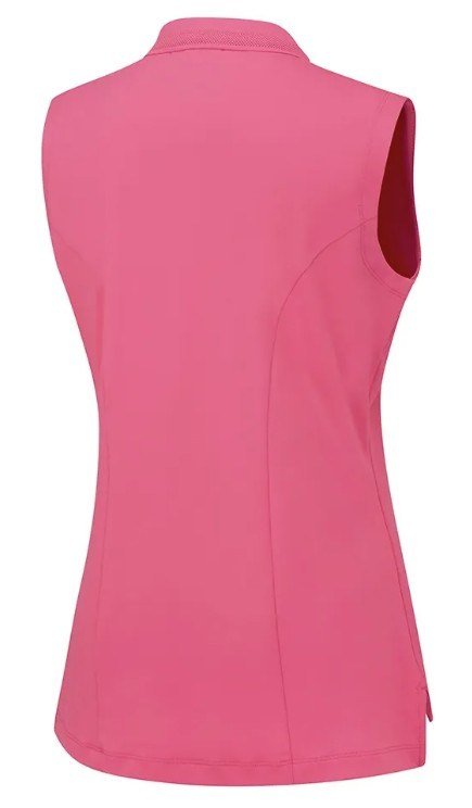 PING Solene Sleeveless polo femme, pink blossom