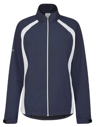 PING Freda veste imperméable femme, oxford blue/blanc