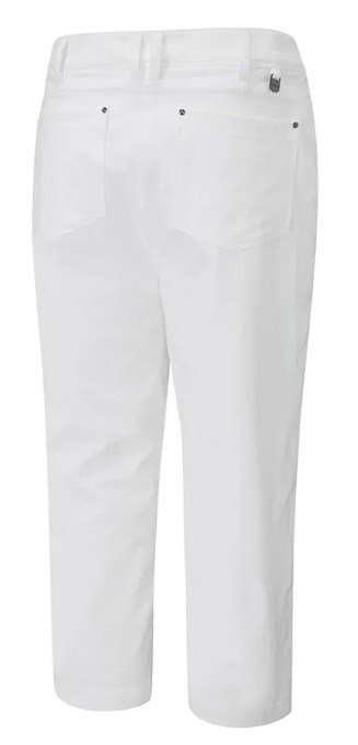 PING Verity pantalon court femme, blanc