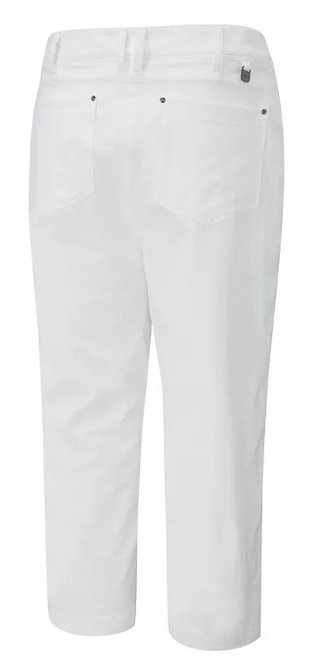 PING Verity pantalon court femme, blanc