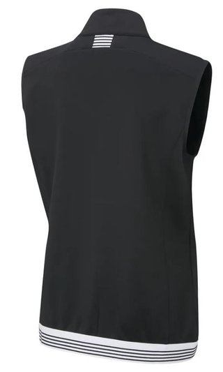 PING Dot Fleece veste femme, noir/blanc
