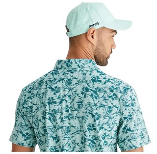 PING Diego polo homme, misty green multi