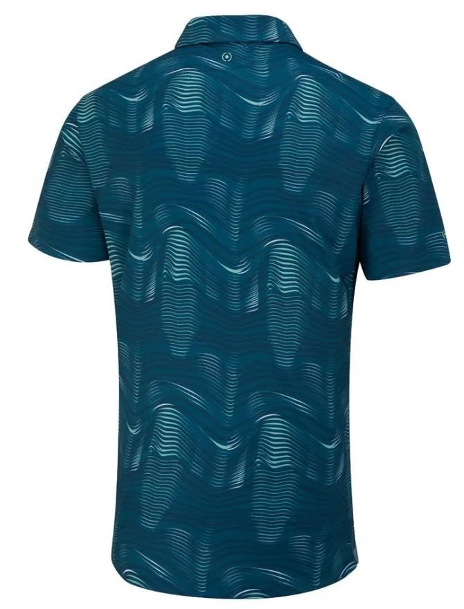 PING Optic Groove polo homme, forest multi