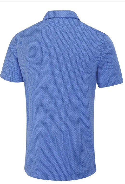 PING Hershel polo homme, cornflower blue multi