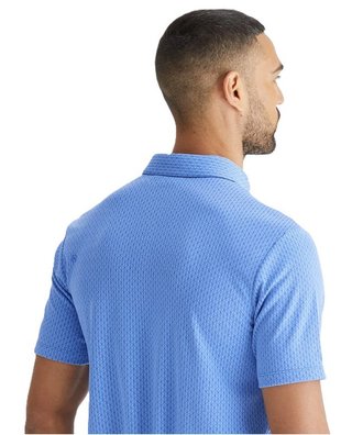 PING Hershel polo homme, cornflower blue multi