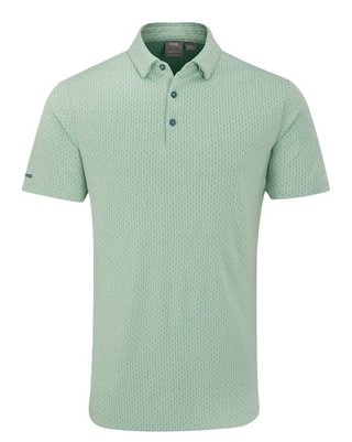 PING Hershel polo homme, misty green multi