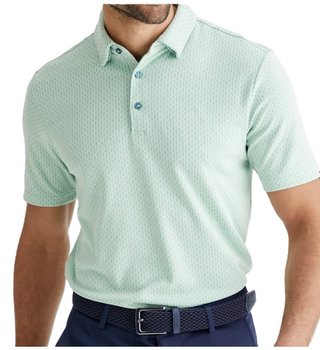 PING Hershel polo homme, misty green multi