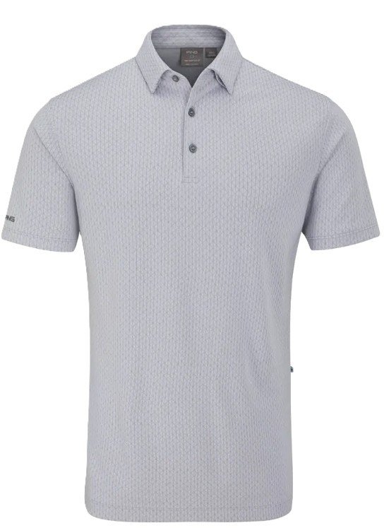 PING Hershel polo homme, silver multi