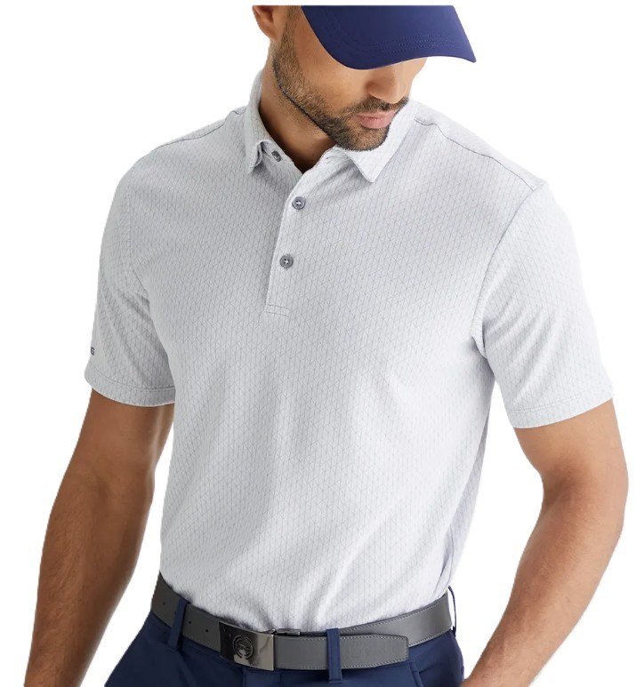 PING Hershel polo homme, silver multi