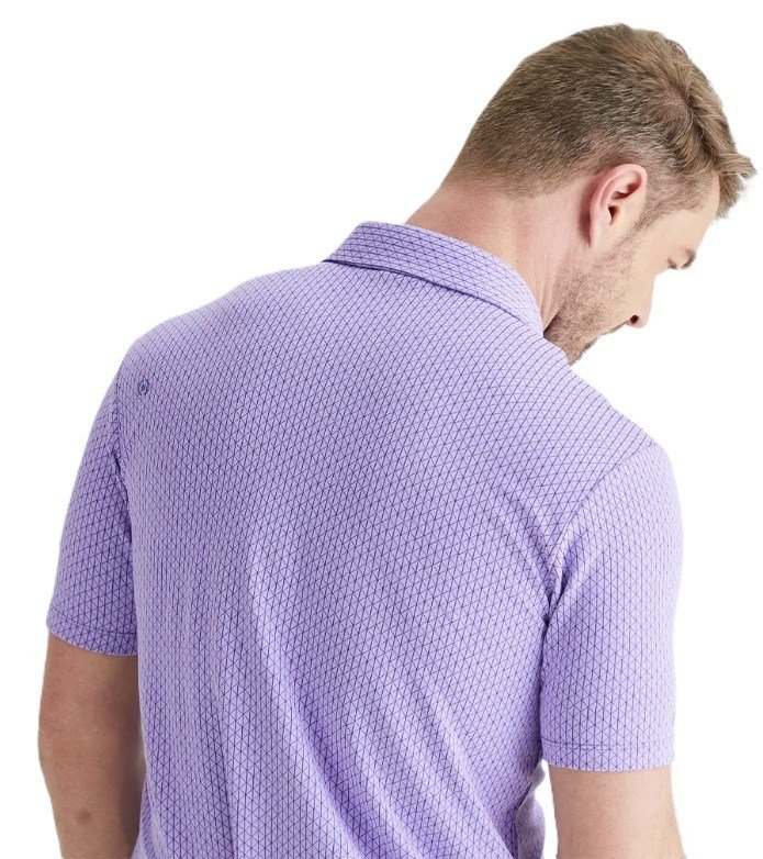 PING Hershel polo homme, purple ash multi