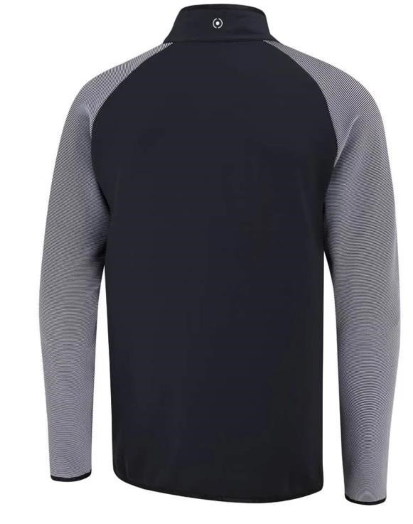 PING Strio Performance midlayer pull homme, noir/blanc