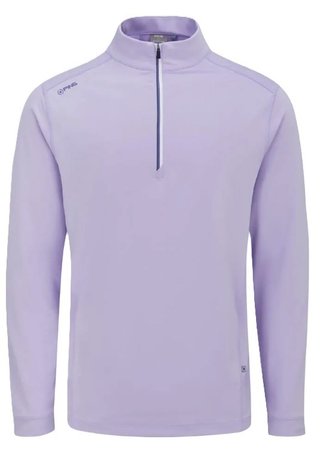 PING Latham Half Zip pull homme midlayer, purple ash