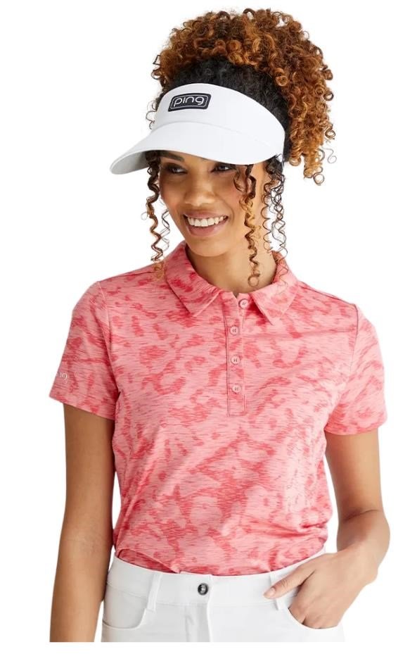 PING Bethany polo femme, sweet pea