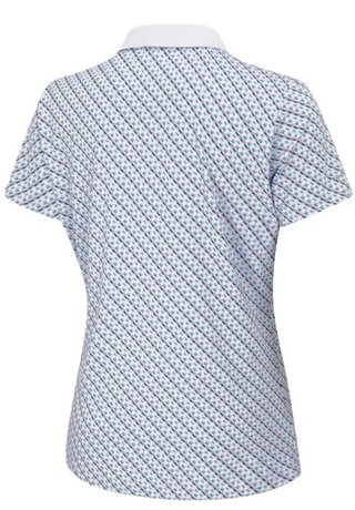 PING Bethany polo femme, neotheric/blanc