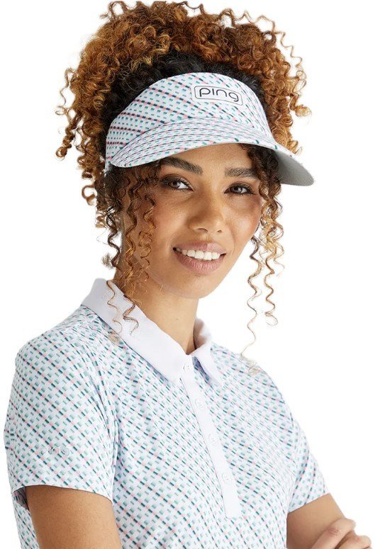 PING Bethany polo femme, neotheric/blanc