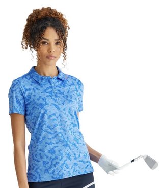 PING Bethany polo femme, bleu bleuet