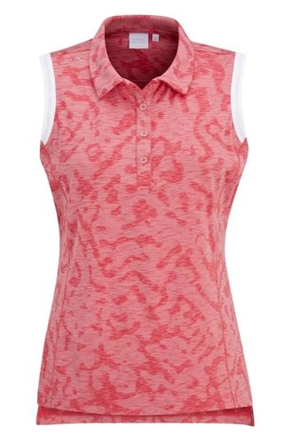 PING Colleen sans manches polo femme, sweet pea