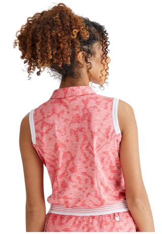 PING Colleen sans manches polo femme, sweet pea