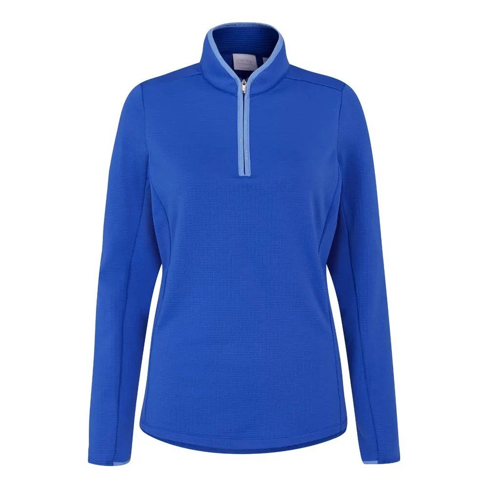 PING Abigale Fleece sweat femme, bleu ultra