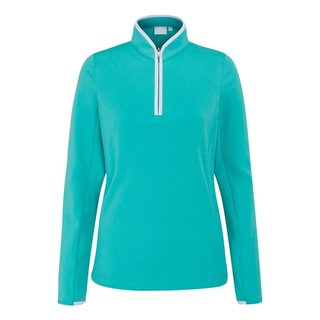 PING Abigale Fleece sweat femme, bleu aqua vif