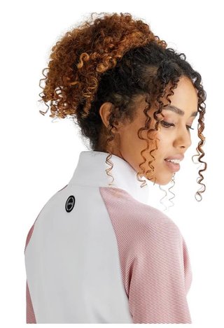 PING Tembi sweat-shirt femme, blanc/sweet pea