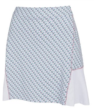 PING Odetta skort femme, blanc/neoteric