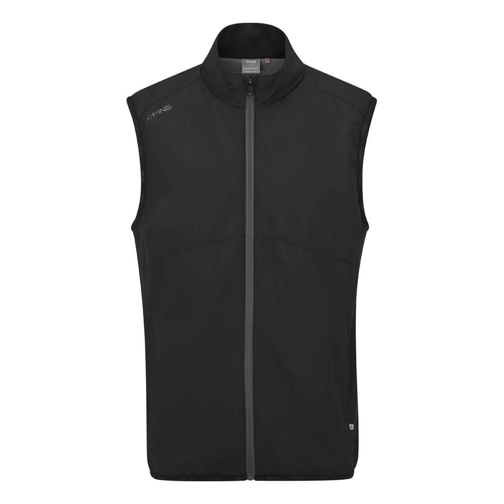 PING Ashbourne veste polaire homme, noir/asphalte