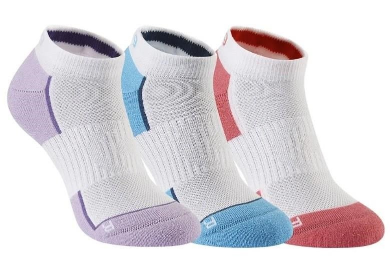PING SensorCool chaussettes de golf femme (3 paires), multicolore, EU 35-41